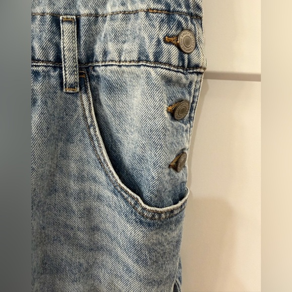 New We The Free Ziggy Square Neck Sleevles Over Alls in color Follow your Heart - Picture 13 of 15